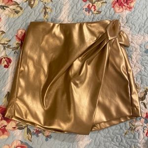 Gold shorts